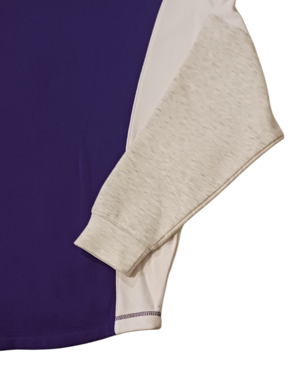 LSU Colorblock Cropped Hoodie - Picture 16 of 16